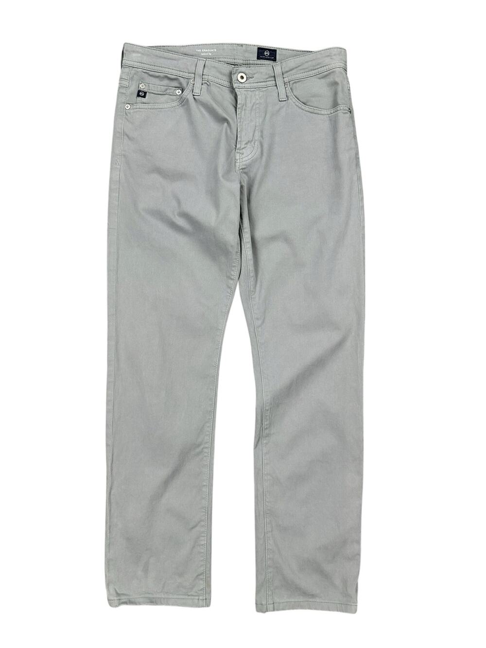 AG Jeans The Graduate Tailored Leg Sueded Brushed Sateen Chino Jeans — 30